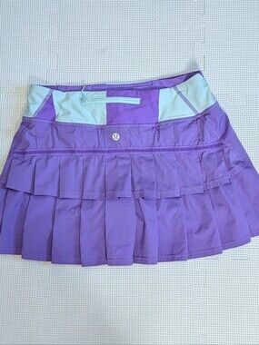 Lululemon Skirt 4 Purple Pace Setter Regular Skort Athleisure